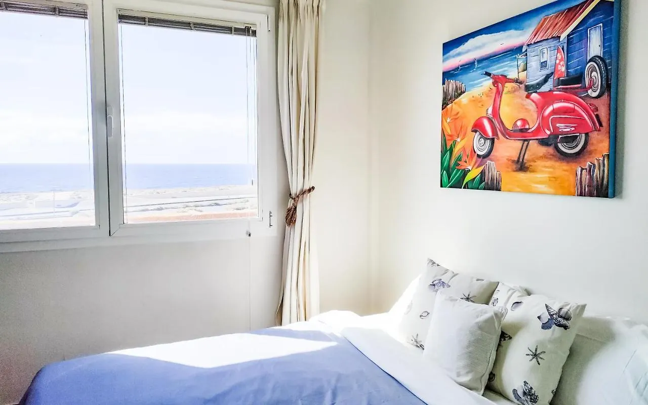 Magical House In Front Of A Sunrise Beach El Medano